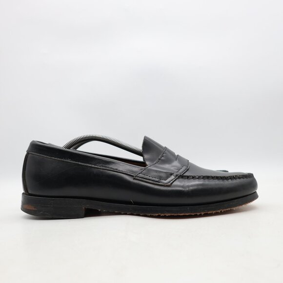 GH Bass Weejuns Loafers Men\'s Size 11 D Classic Black Leather Dress Shoes main image 8